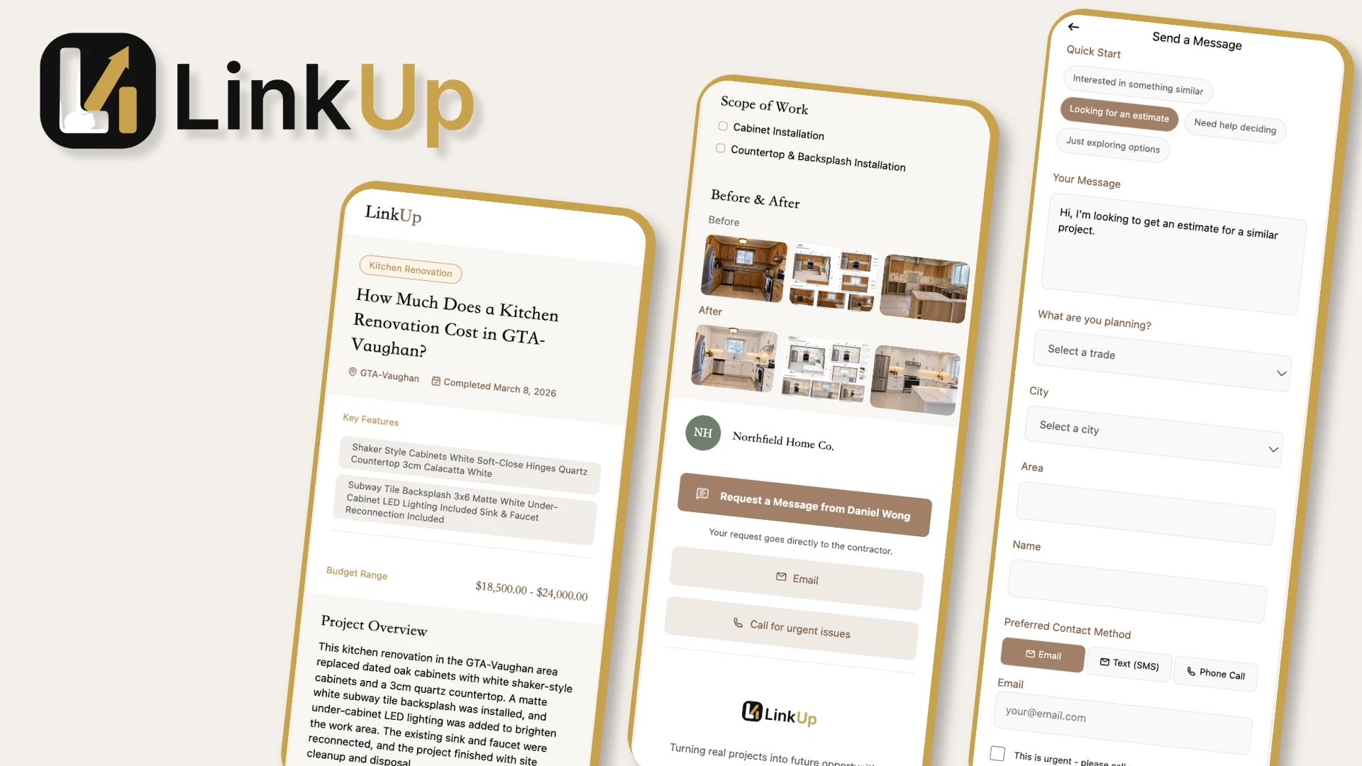 LinkUp 專業工程報價平台
