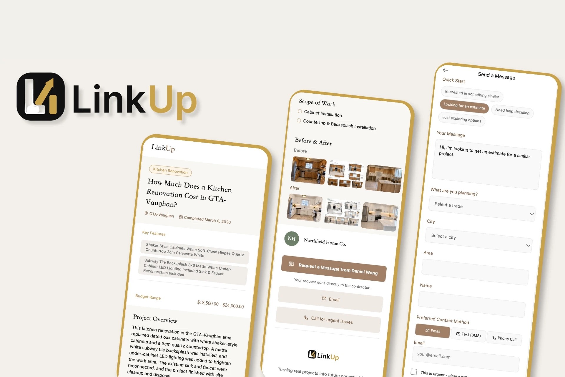 LinkUp 專業工程報價平台